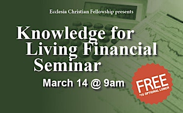 Knowledge For Living Financial Seminar