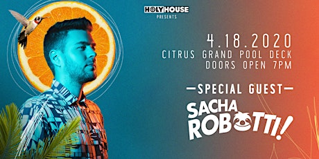 HOLY HOUSE: Summer Cleanse Nightswim w/ Kyle Watson & Sacha Robotti (18+) primary image