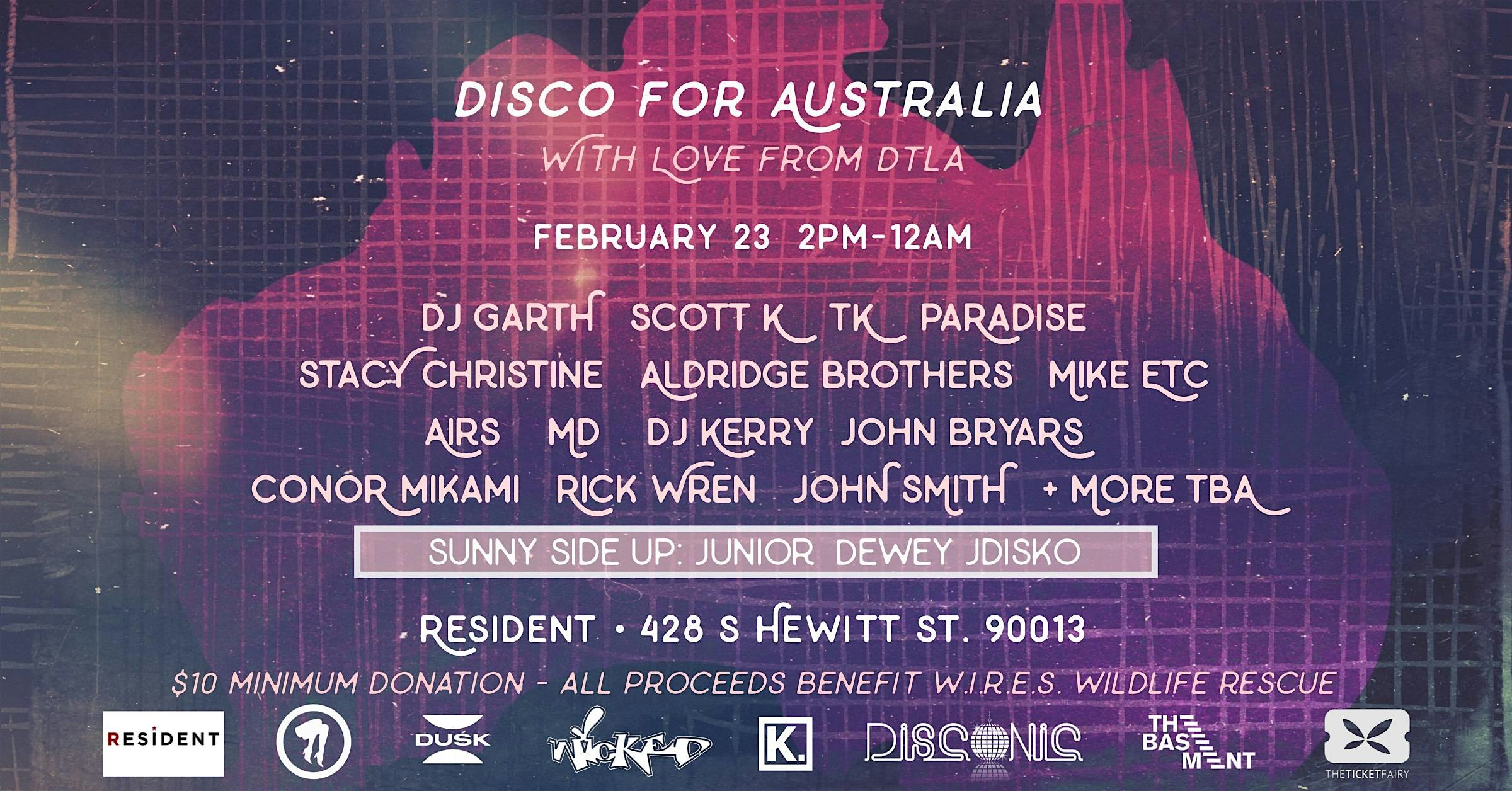 DISCO for AUSTRALIA: With Love from DTLA