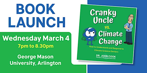 Book launch: Cranky Uncle vs. Climate Change