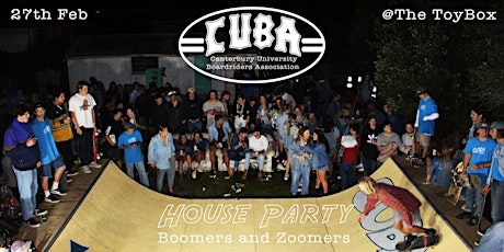 CUBA House Party // Boomers and Zoomers  primary image