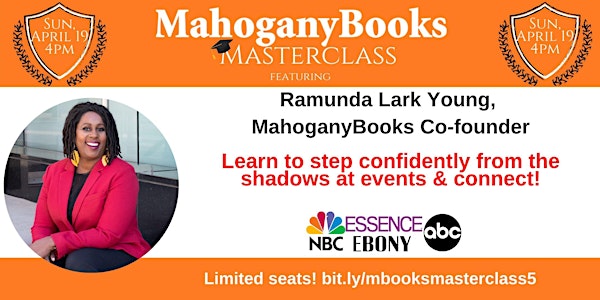 MahoganyBooks Masterclass feat. Co-founder Ramunda Young