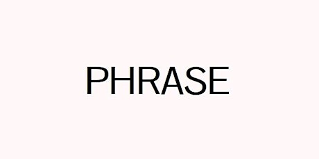 Primaire afbeelding van PHRASE/ pilot training 2