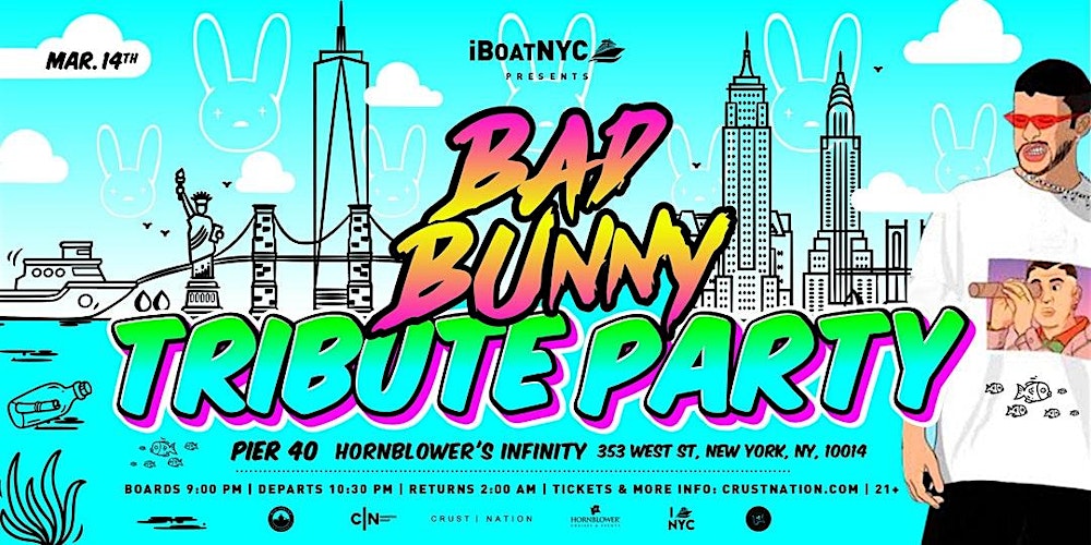 Latin Boat Party The Bad Bunny Tribute Yacht Cruise Nyc Tickets