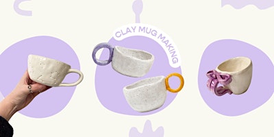 Image principale de Coffee Tasting + Clay Mug Making Pottery Workshop