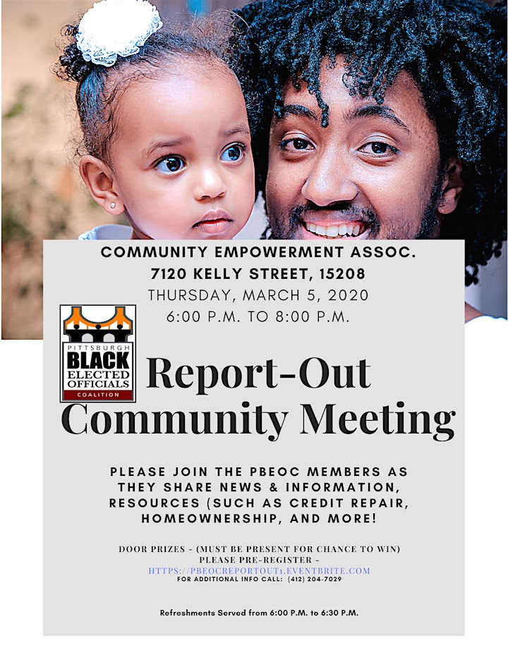 PBEOC - Community Report-Out Meeting image