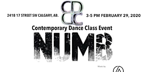 Numb -Contemporary Dance Class Event primary image