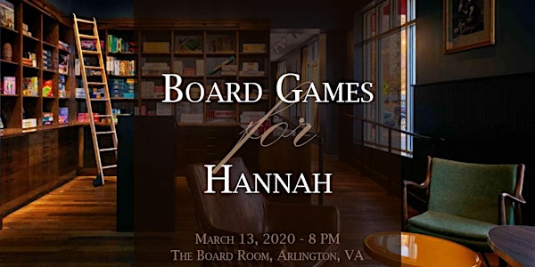 Board Games for Hannah