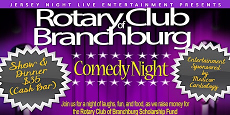 Rotary Club of Branchburg Comedy Night primary image
