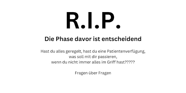 In Frieden Abschied nehmen – Bewusste Vorbereitung auf das Lebensende