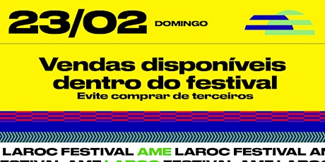 Imagem principal do evento Ame Laroc Festival 2020 | Domingo