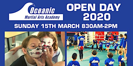 Oceanic Martial Arts Academy 2020 Open Day primary image