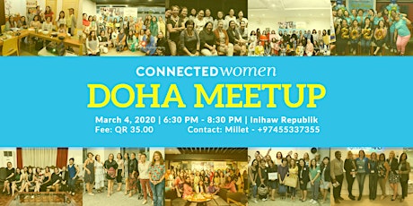 #ConnectedWomen Meetup - Doha (QA) - March 4 primary image