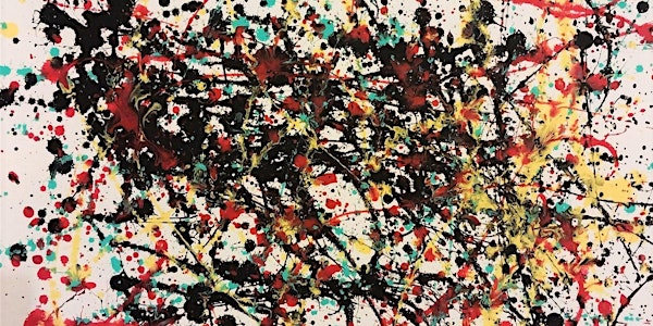 Abstract Expressionism, inspired by Jackson Pollock Art Class
