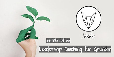 Hauptbild für Leadership Coaching für Gründer*innen  - Info Call