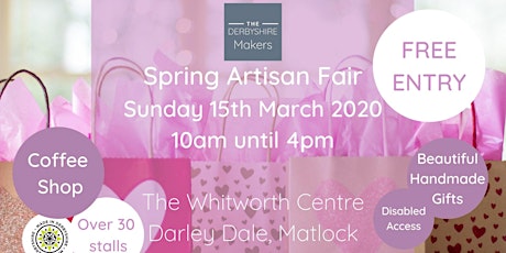 The Derbyshire Makers Spring Artisan Fair primary image