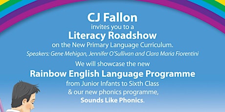 CJ Fallon - Literacy Roadshow with Gene Mehigan & Clara Maria Fiorentini primary image