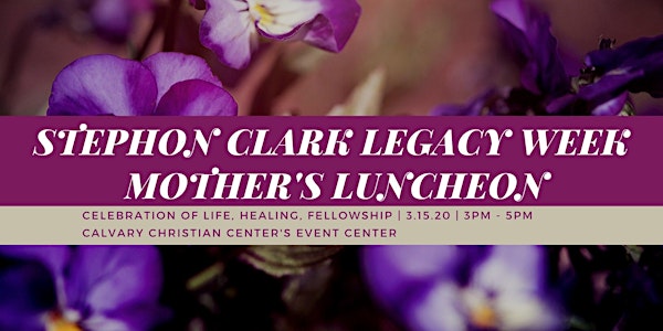 Stephon Clark Legacy Week Mother's Luncheon