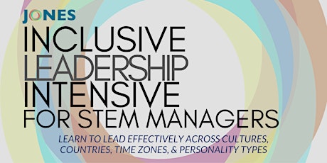 Inclusive Leadership Intensive  for STEM Managers (3 Days) primary image