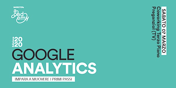 Google Analytics - Impara a muovere i primi passi