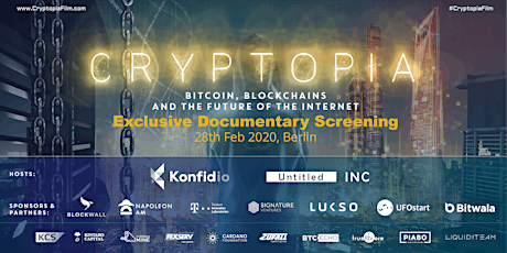 #CryptopiaFilm Premiere in Berlin / Blockchain Doc primary image