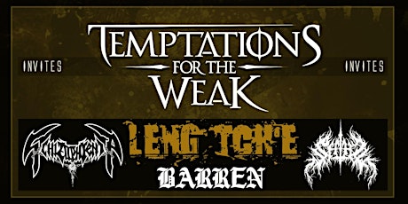 Image principale de Temptations for the Weak club-tour at JC Bouckenborgh