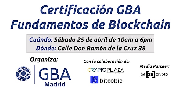Certificación GBA - Fundamentos de Blockchain