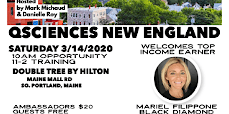 March 2020 Q Sciences New England Regional w/Special Guest Mariel Filippone primary image
