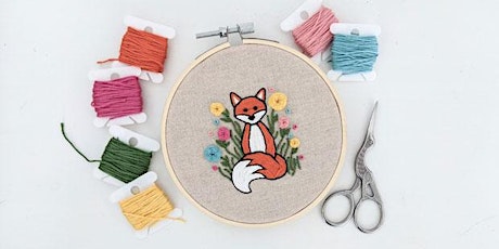 Modern Embroidery Fox Workshop - POSTPONED primary image