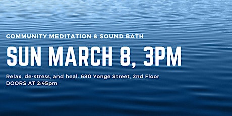 Sound Bath & Guided Meditation primary image