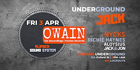 Underground JACK #003 With OWAIN primary image