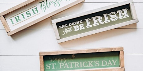 St. Paddy's Painted DIY signs  primary image