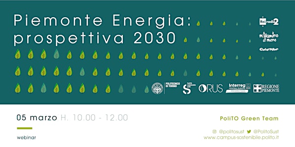 Piemonte Energia: prospettiva 2030