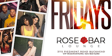 Rose Bar Atlanta | LOVE FRIDAYS primary image