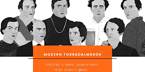 Modern forradalmárok launch partyja 