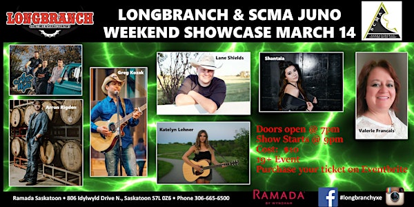Longbranch & SCMA Juno Weekend Showcase