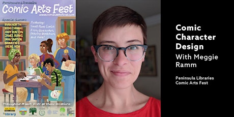 CANCELED: Comic Character Design With Meggie Ramm - A PLCAF Event primary image
