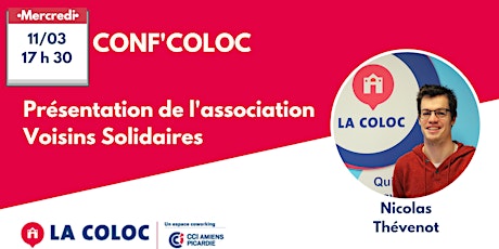 Image principale de CONF'COLOC - Présentation de l'association Voisins Solidaires