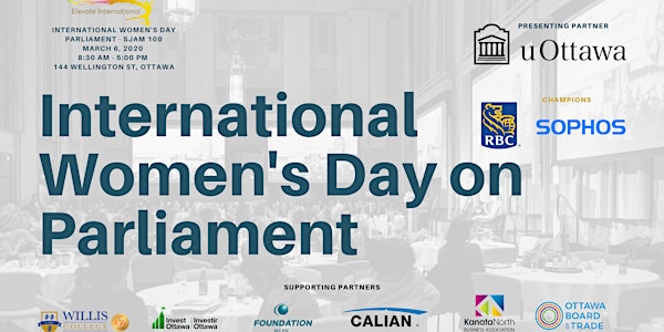 INTERNATIONAL WOMEN'S DAY ON PARLIAMENT