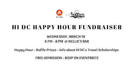 Hostelling International DC Happy Hour Fundraiser primary image