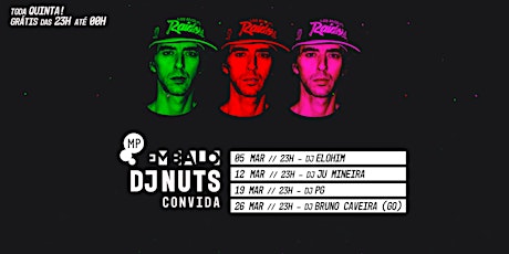 Imagem principal do evento MARÇO - EMBALO | DJ NUTS + CONVIDADOS NO MUNDO PENSANTE