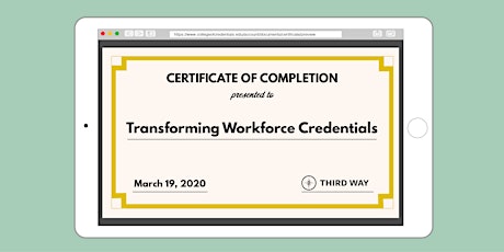 Transforming Workforce Credentials primary image
