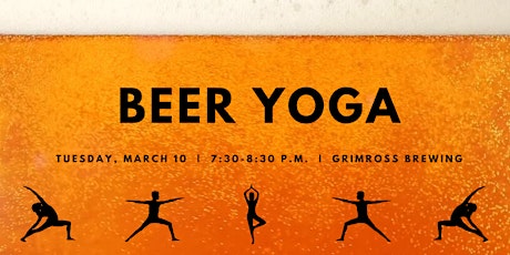 Beer Yoga at Grimross Brewing primary image