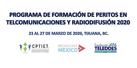Imagen principal de PROGRAMA DE FORMACIÓN DE PERITOS EN TELECOMUNICACIONES Y RADIODIFUSIÓN 2020