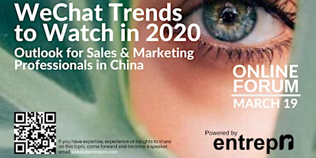 WeChat Marketing | Trends to Watch in 2020 (online) primary image