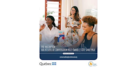 Ateliers de conversation française à Ville-Émard et Côte-Saint-Paul primary image