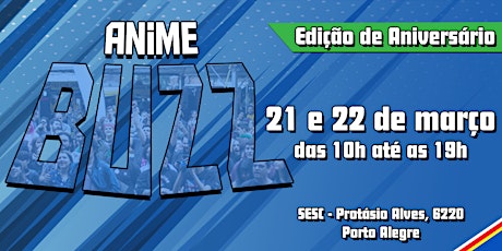 Imagem principal do evento Anime Buzz | Sesc Protásio Alves