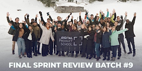 Hauptbild für Final Sprint Review Batch #9  |  Digital Product School