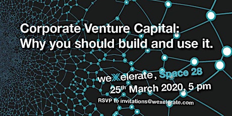 Hauptbild für POSTPONED: Corporate Venturing Captial: Why you should build and use it.