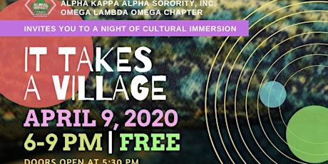 It Takes A Village: A Night of Cultural Immersion